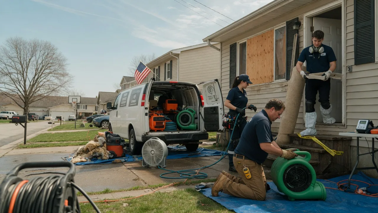 Water Damage Restoration in Oostburg, WI near me